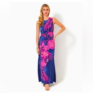 🌺NWT Lilly Pulitzer Maxi Dress with belt 🌺